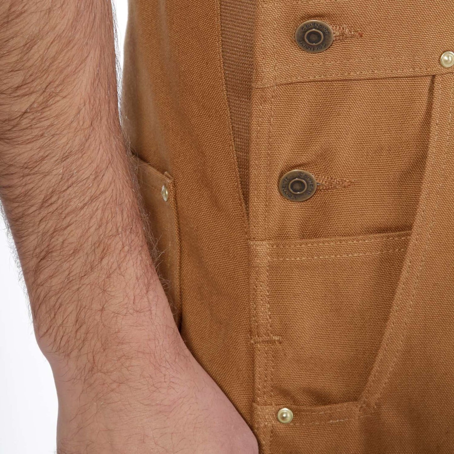 Carhartt Bib Overall Hängselbyxa Brun