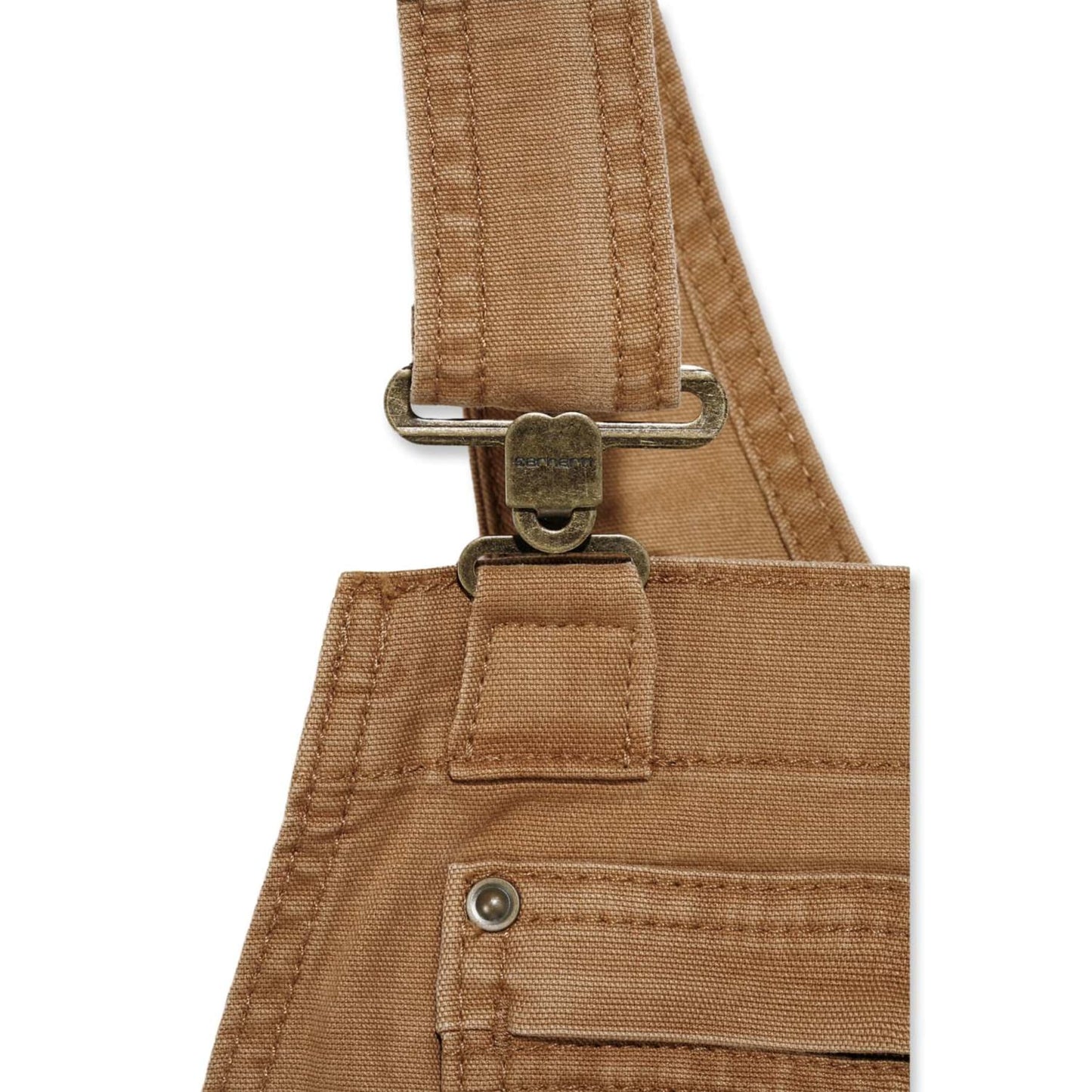 Carhartt Bib Overall Hängselbyxa Brun Dam