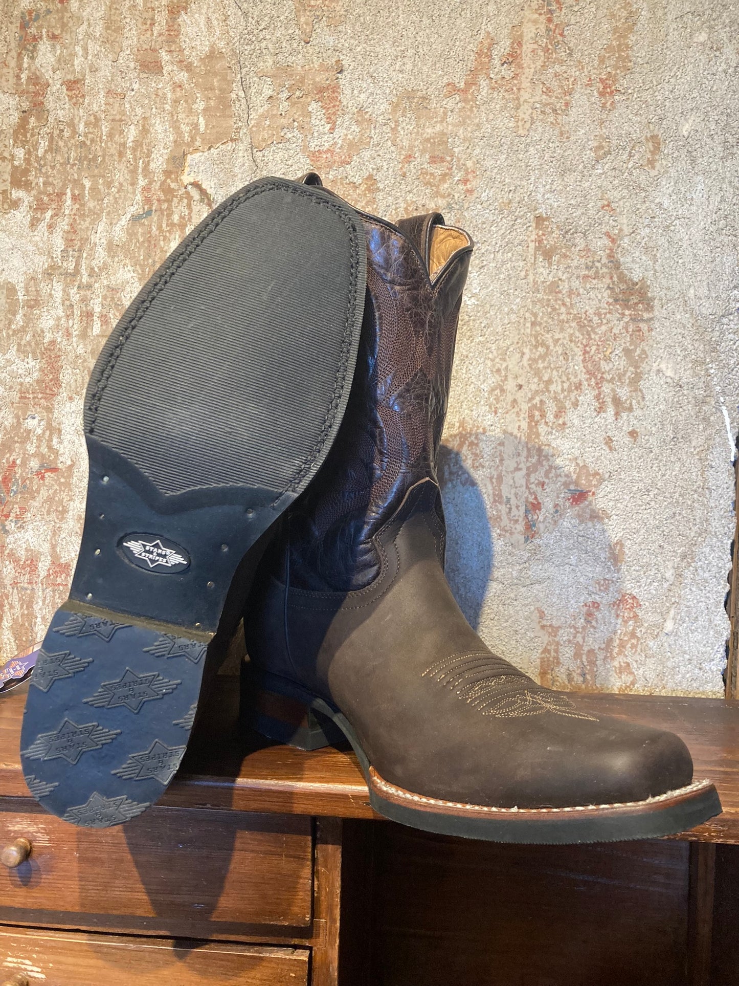 Western Workboots Square Toe WB-54