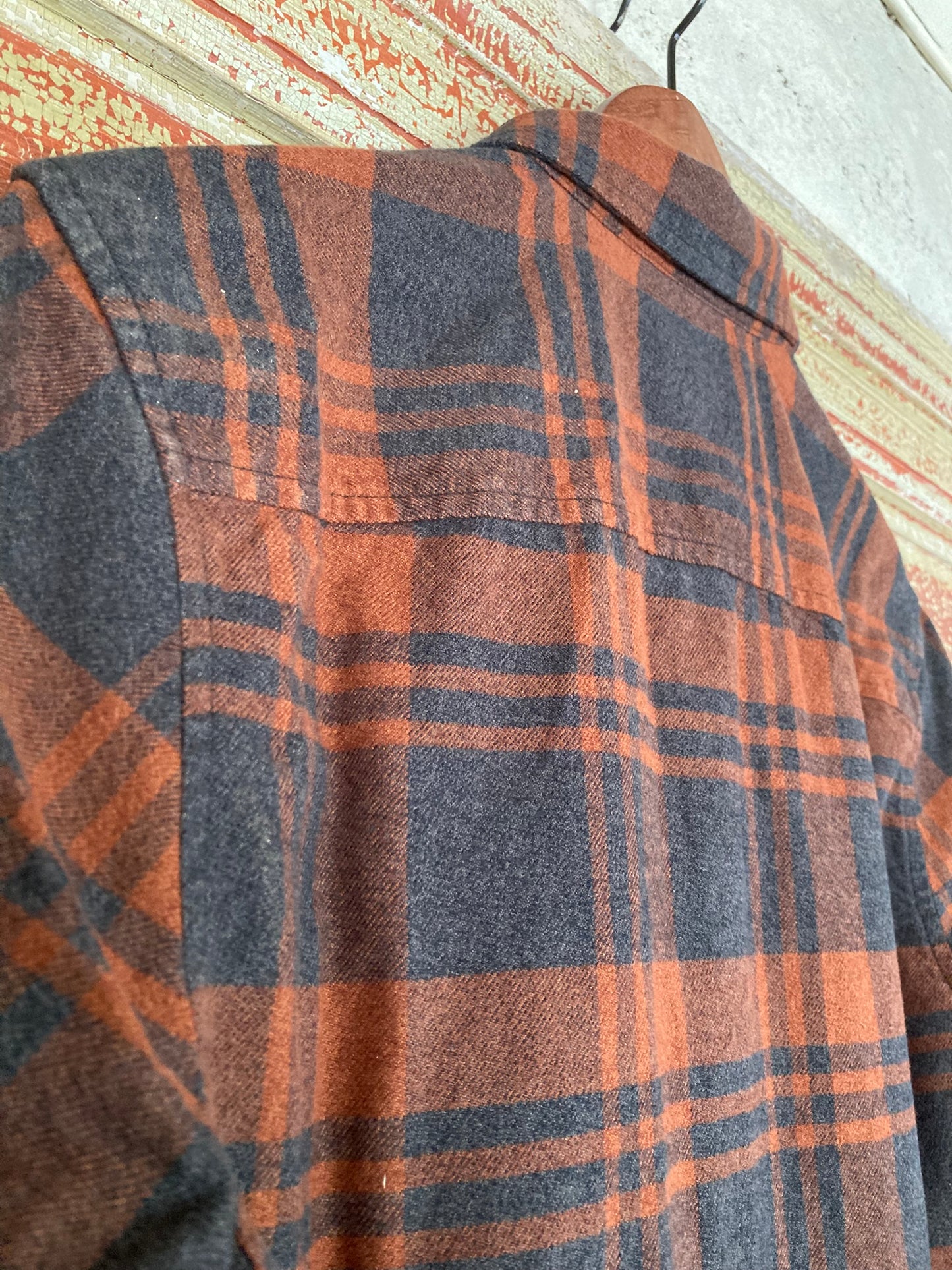 Flanellskjorta Lee Rost / Mörkgrå