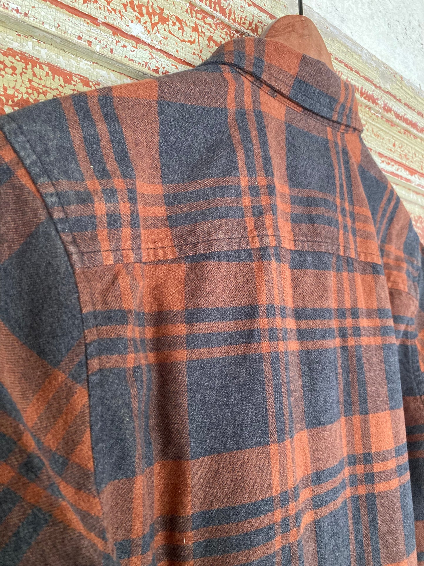 Flanellskjorta Lee Rost / Mörkgrå