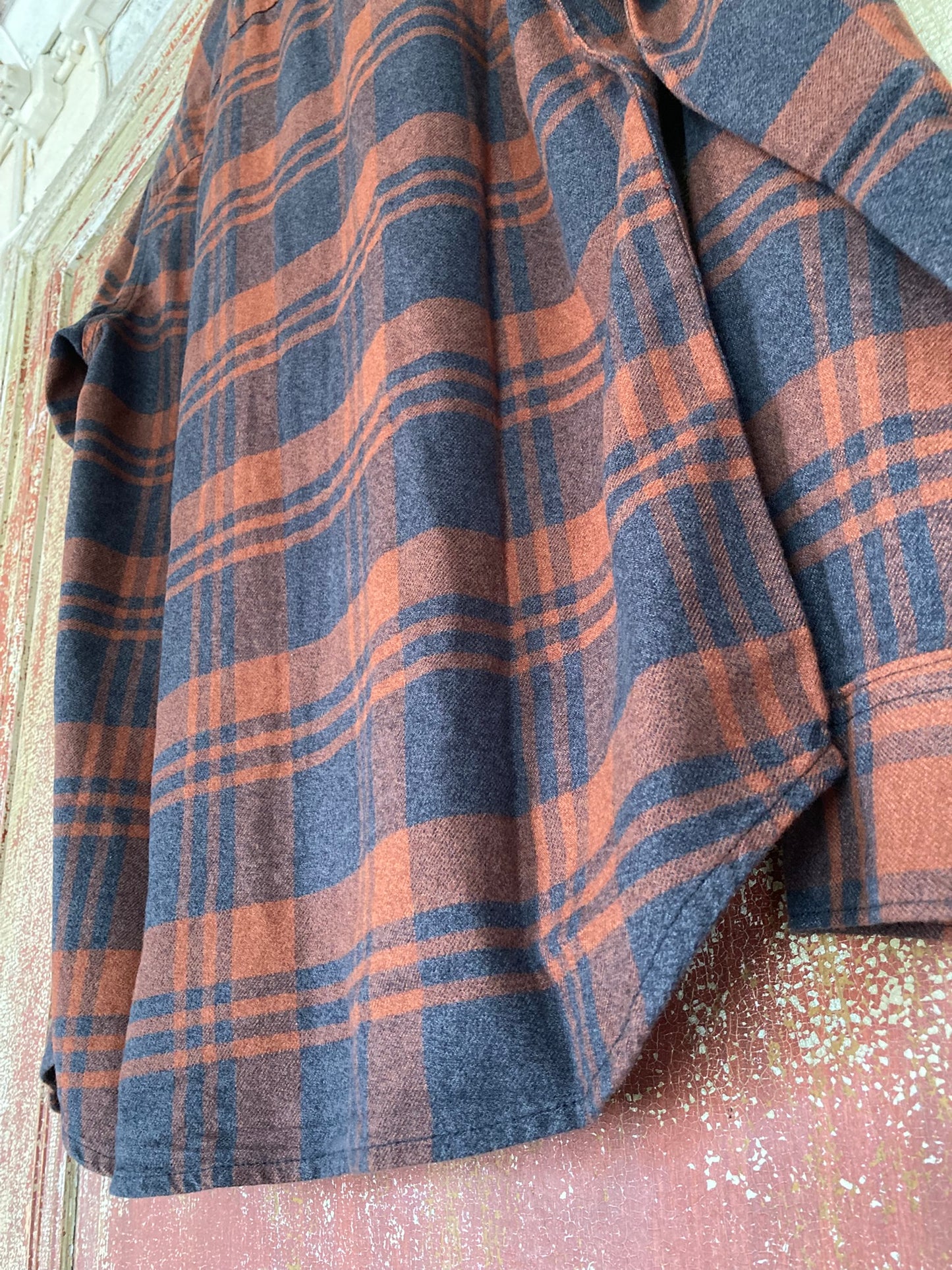 Flanellskjorta Lee Rost / Mörkgrå