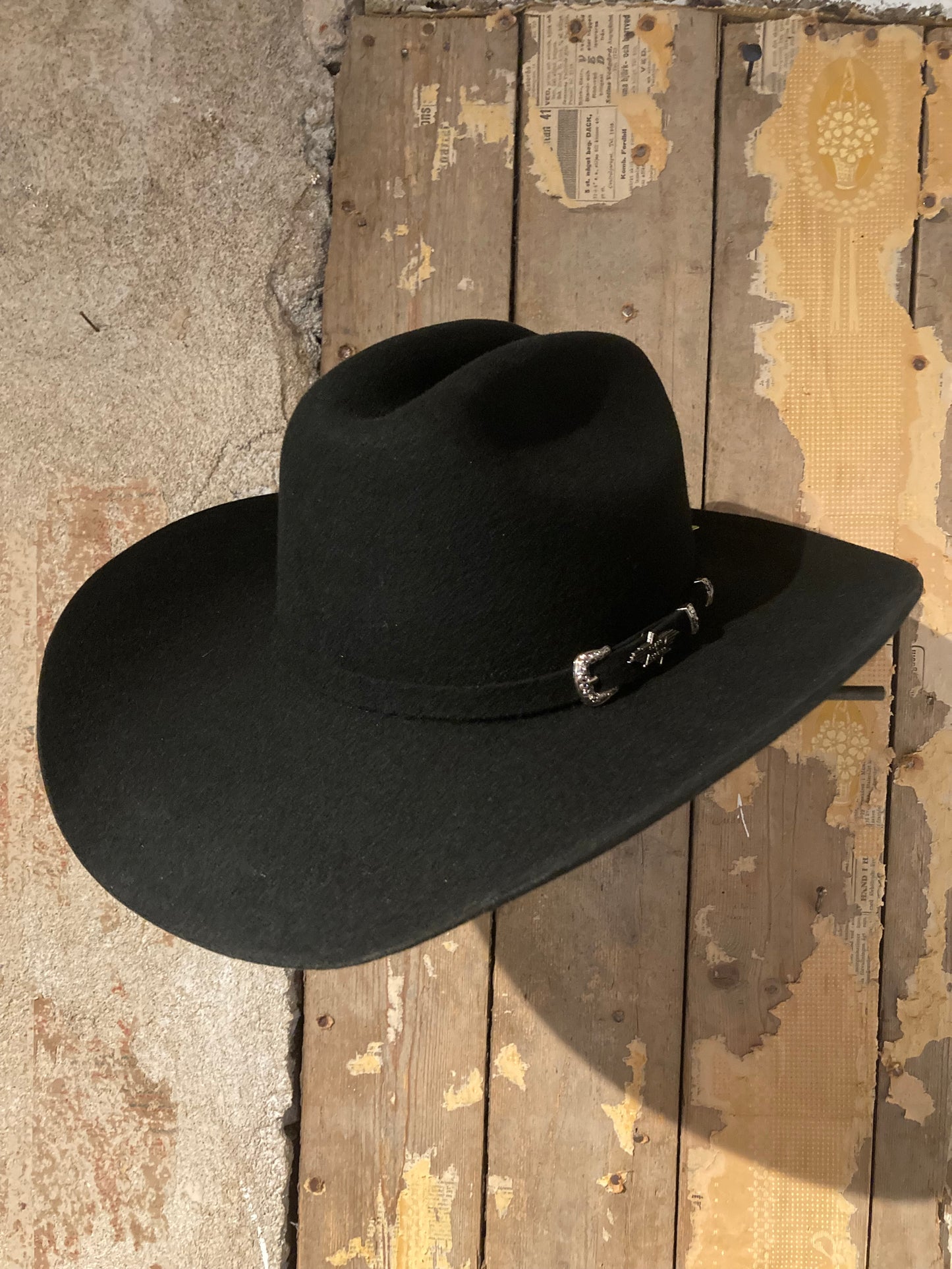 Cowboyhatt Houston Svart