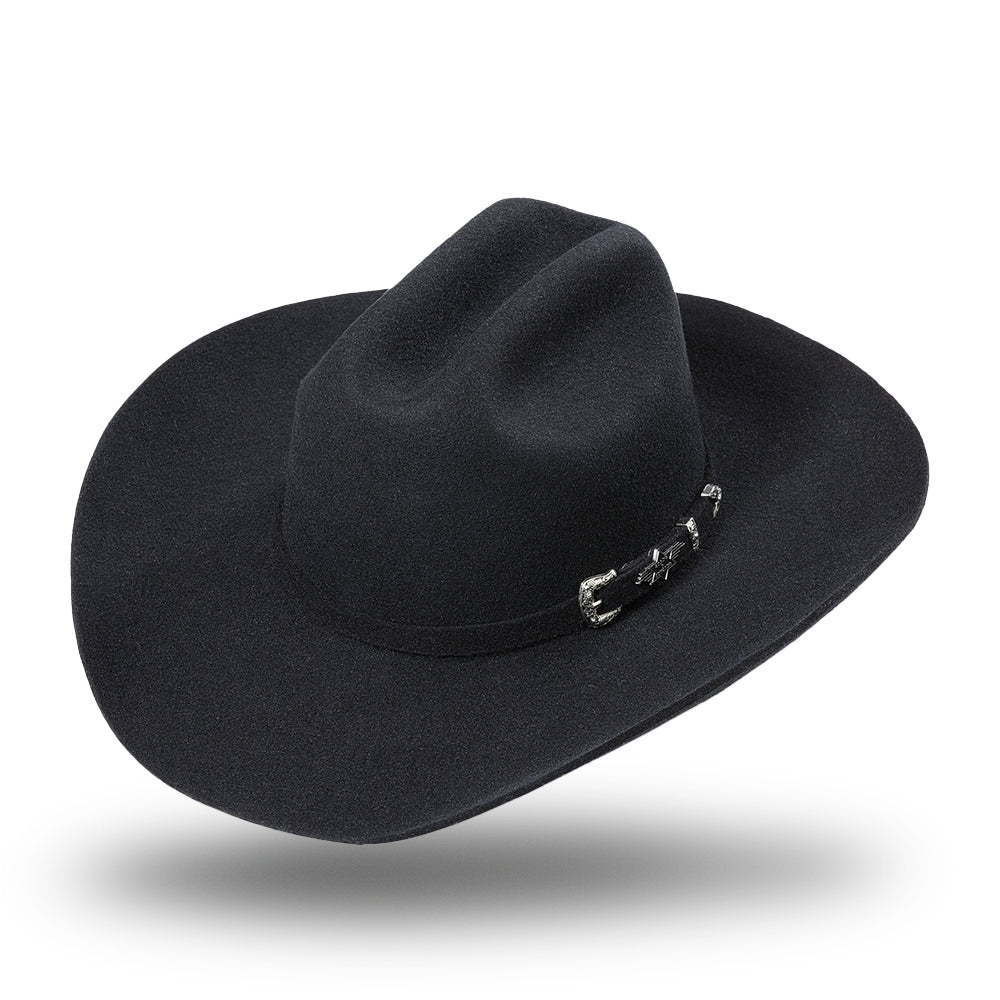 Cowboyhatt Houston Svart