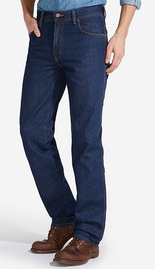 Texas Original Straight Darkstone Wrangler Jeans