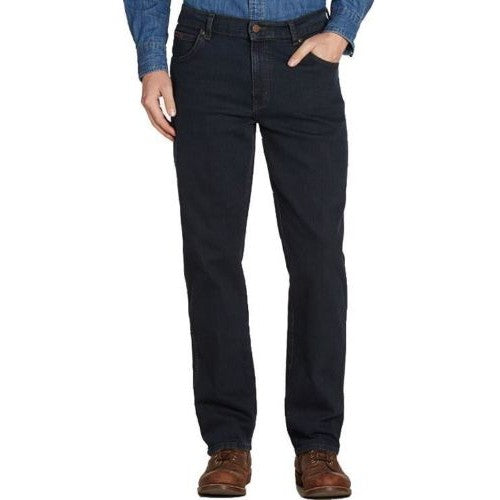 Wrangler Jeans Texas Original Stretch; Blueblack