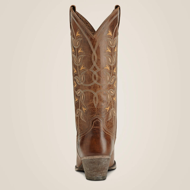 Ariat Desert Holly Almond Toe Pearl Western Boot