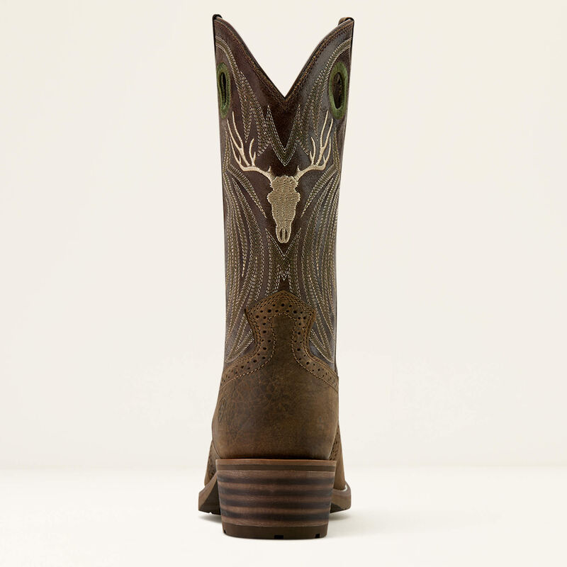 Ariat Hybrid Roughstock Antler Cowboy Boot