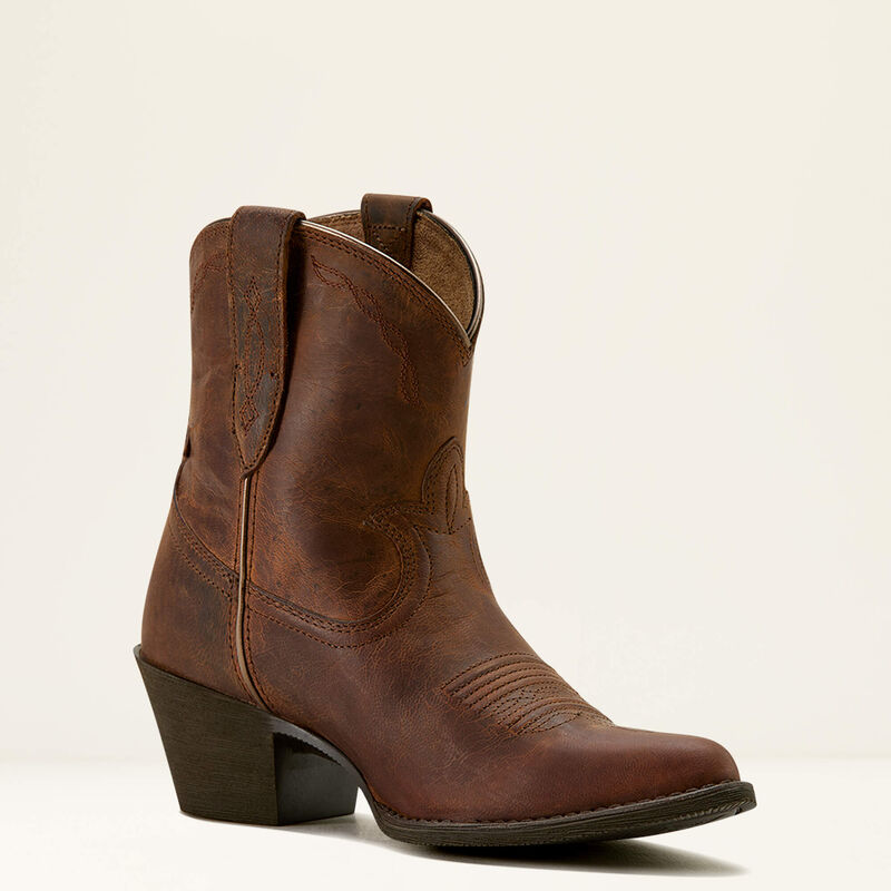 Ariat Maggie J Toe Sassy Brown Western Boot