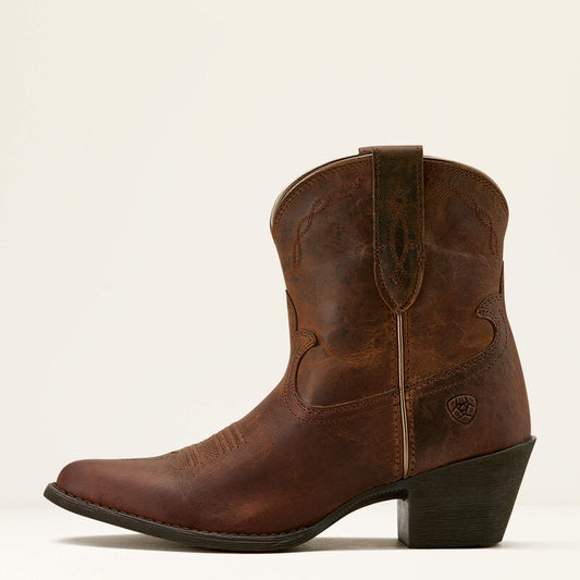 Ariat Maggie J Toe Sassy Brown Western Boot