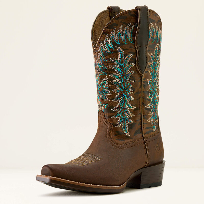 Ariat Beaumont K Toe Sassy Brown Western Boot