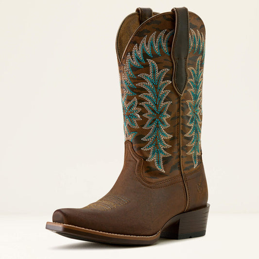 Ariat Beaumont K Toe Sassy Brown Western Boot