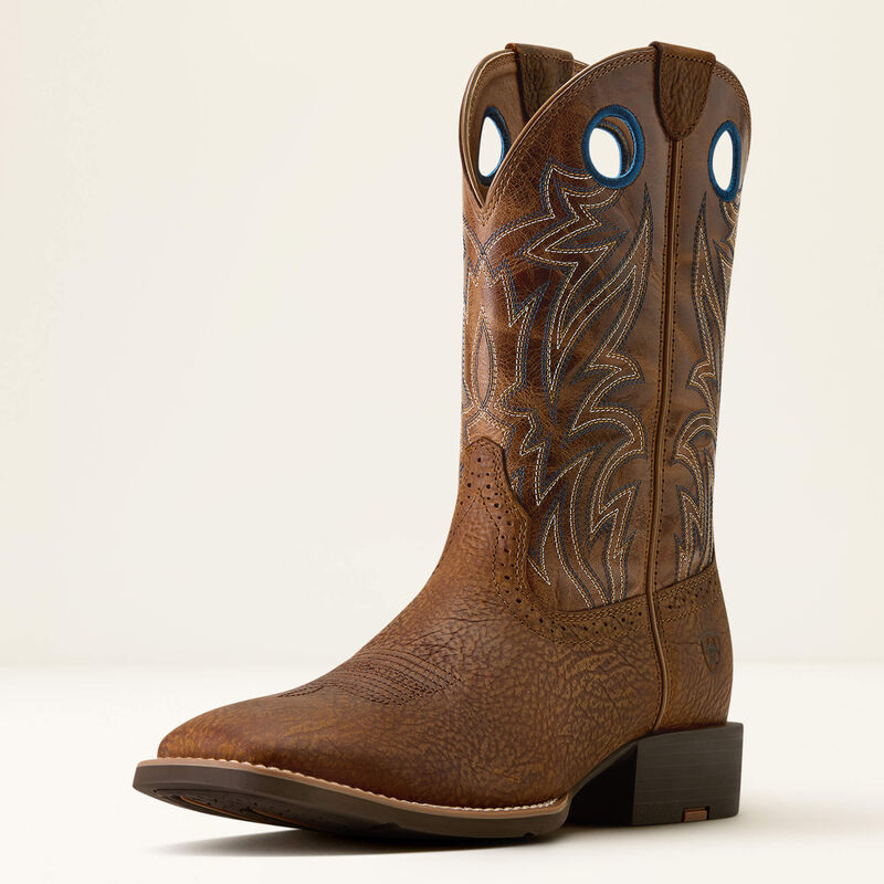 Ariat Sport Sidebet Wide Square Toe Western Boot