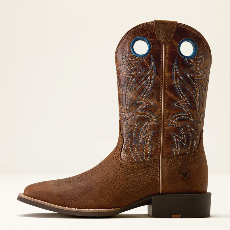Ariat Sport Sidebet Wide Square Toe Western Boot