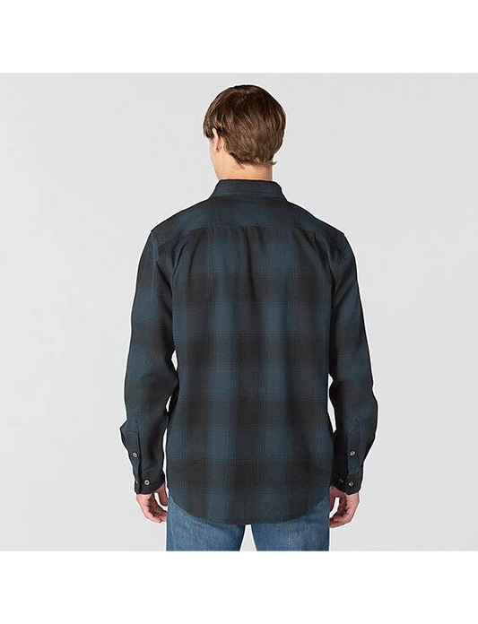 Carhartt Flanellskjorta Rutig Heavyweight Deep Smoke Blue