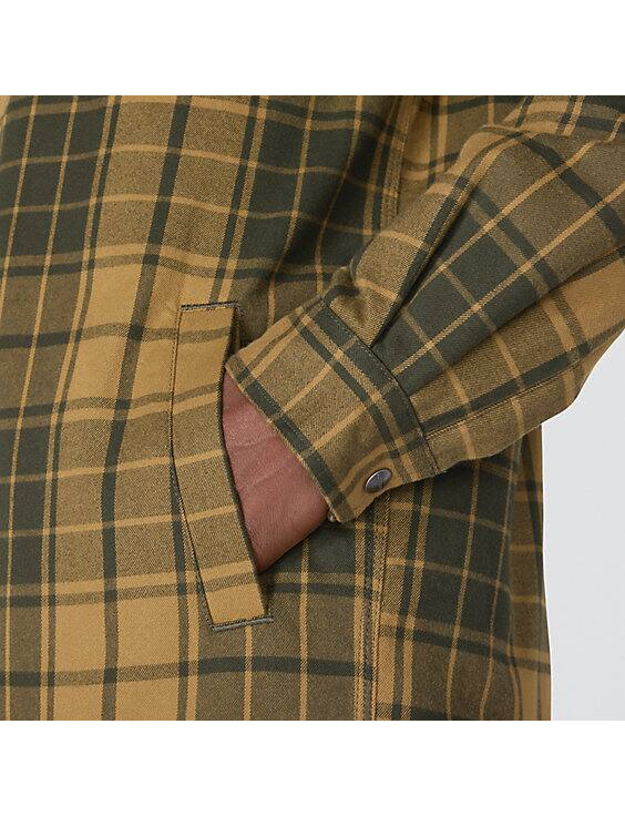 Carhartt Teddyfodrad Flanellskjorta Night Fatigue