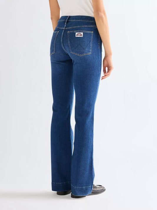 Wrangler Flare Jean Dark Wash