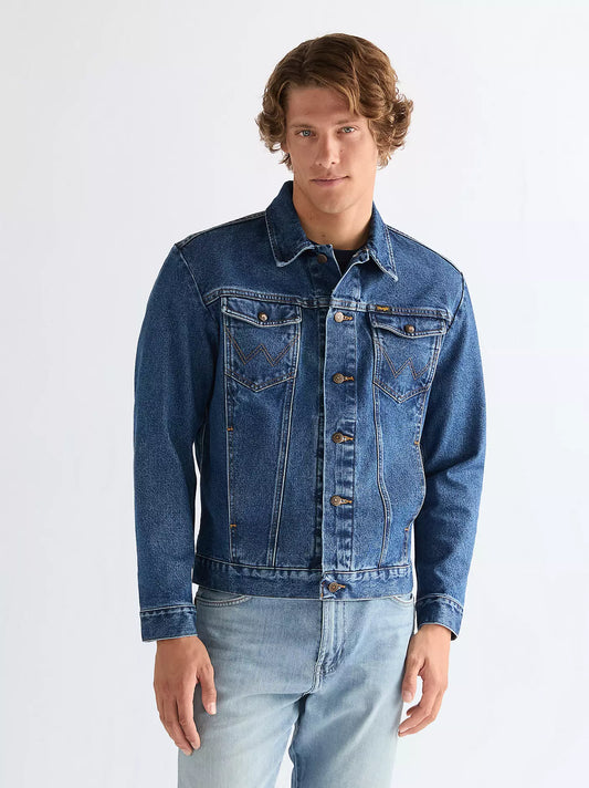 Wrangler Jeansjacka Cowboy Cut Stonewash