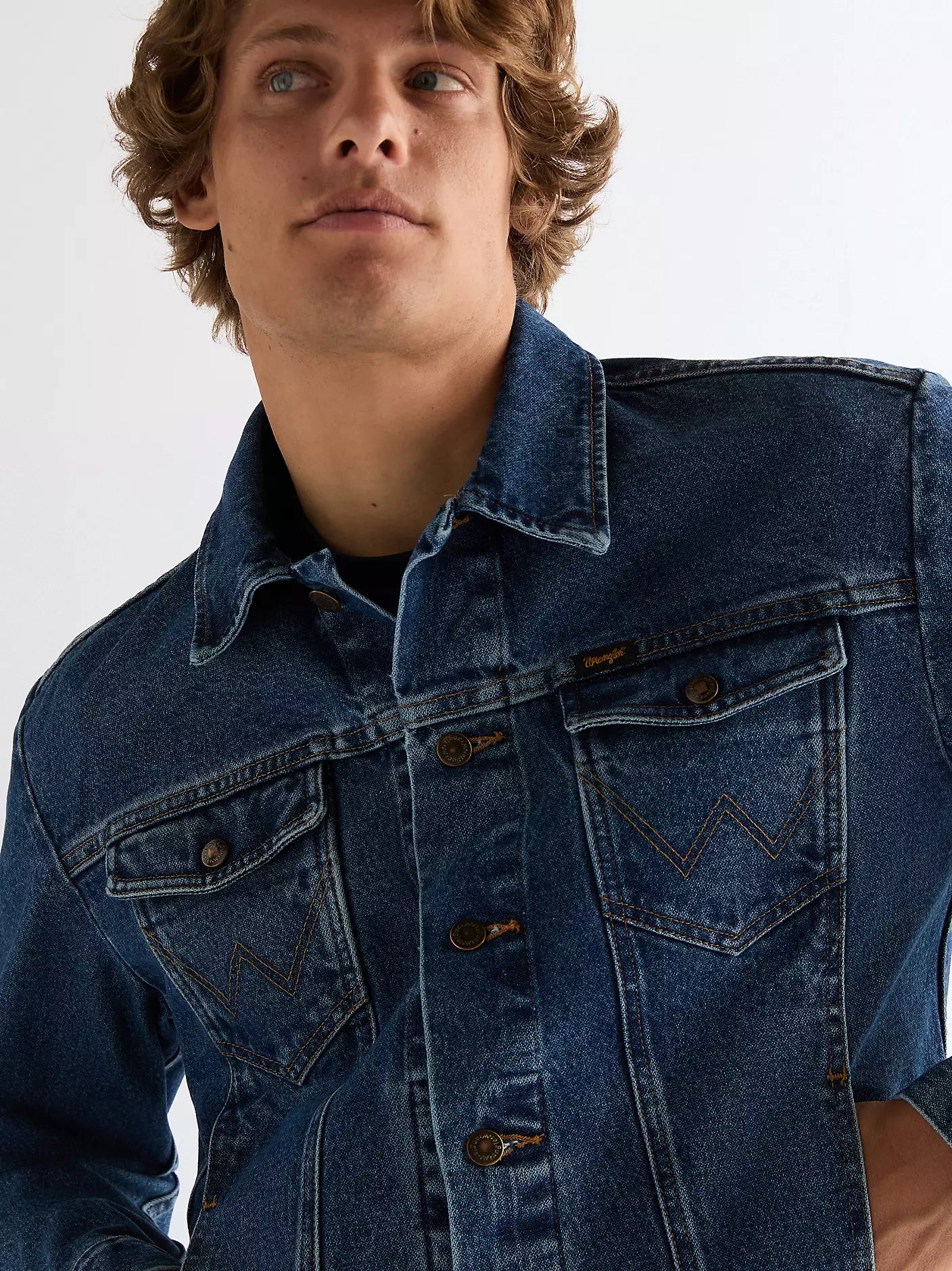 Wrangler Jeansjacka Cowboy Cut Stonewash