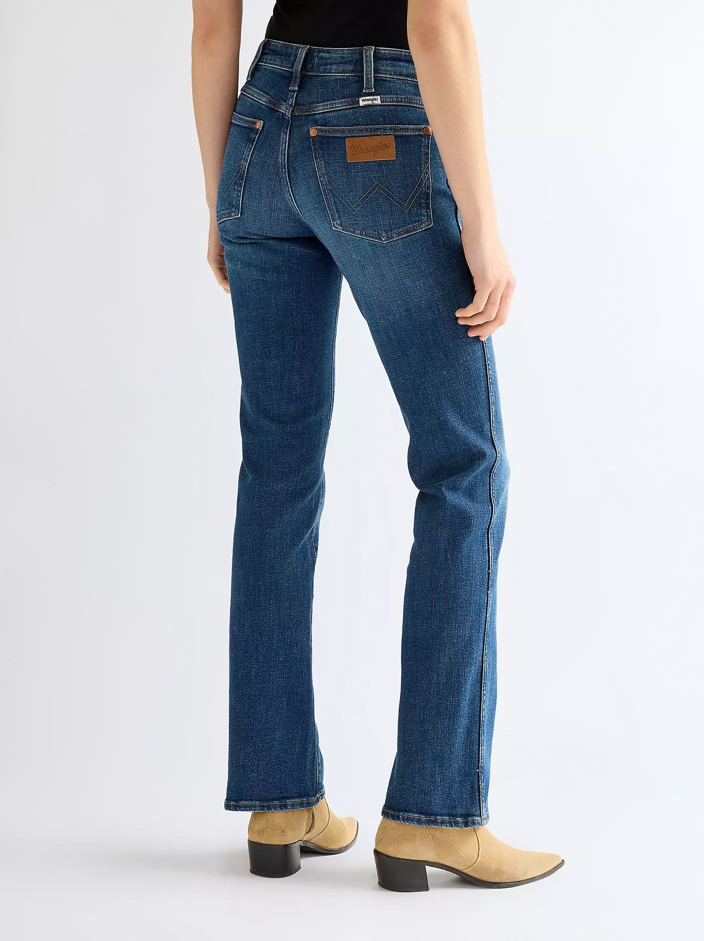 Wrangler Bootcut Jean Blue Abyss