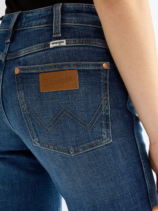 Wrangler Bootcut Jean Blue Abyss