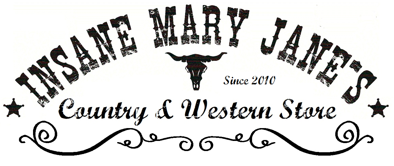 Insane Mary Jane's Country & Western Store logo