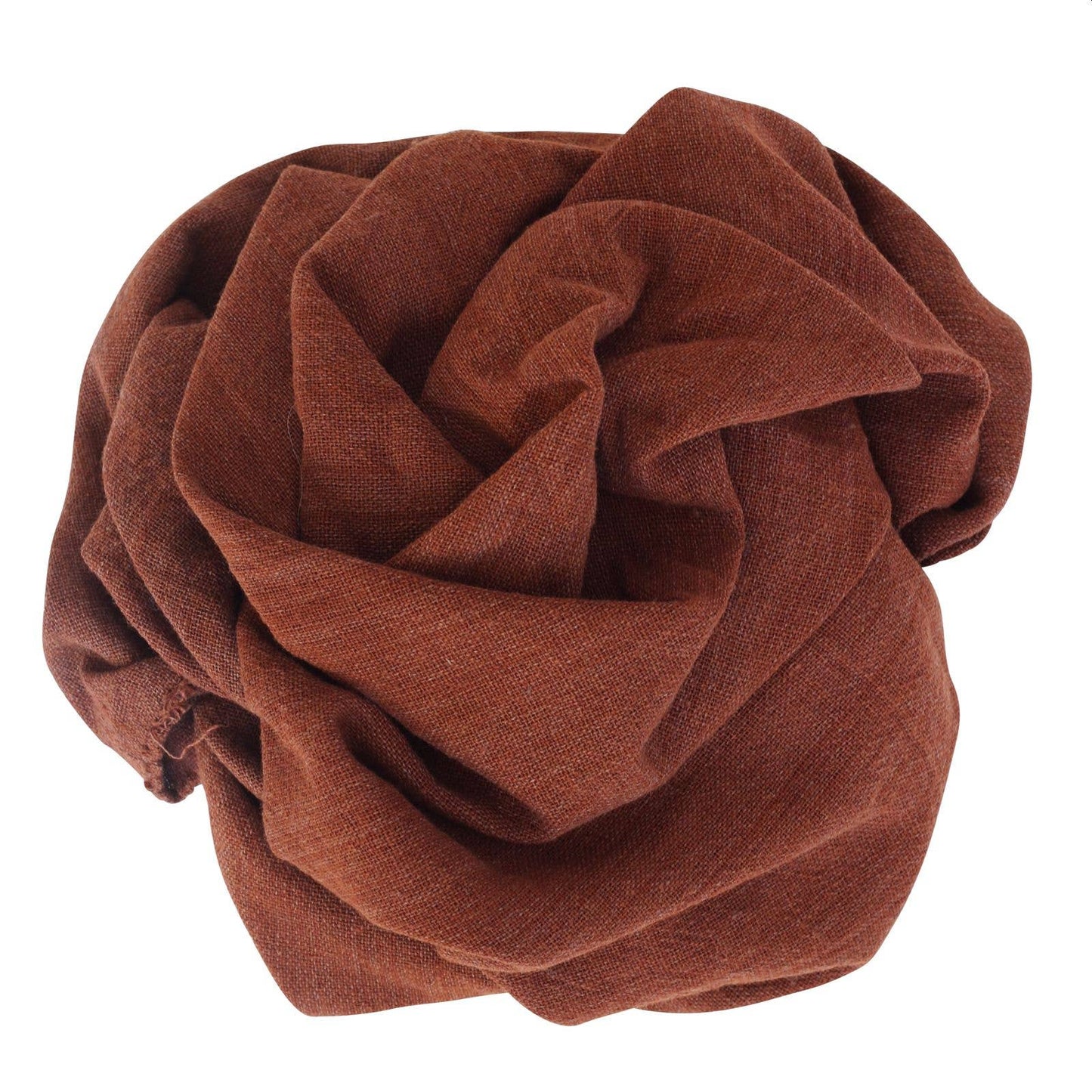 Cowboyscarf Wild Rag Brun Grov