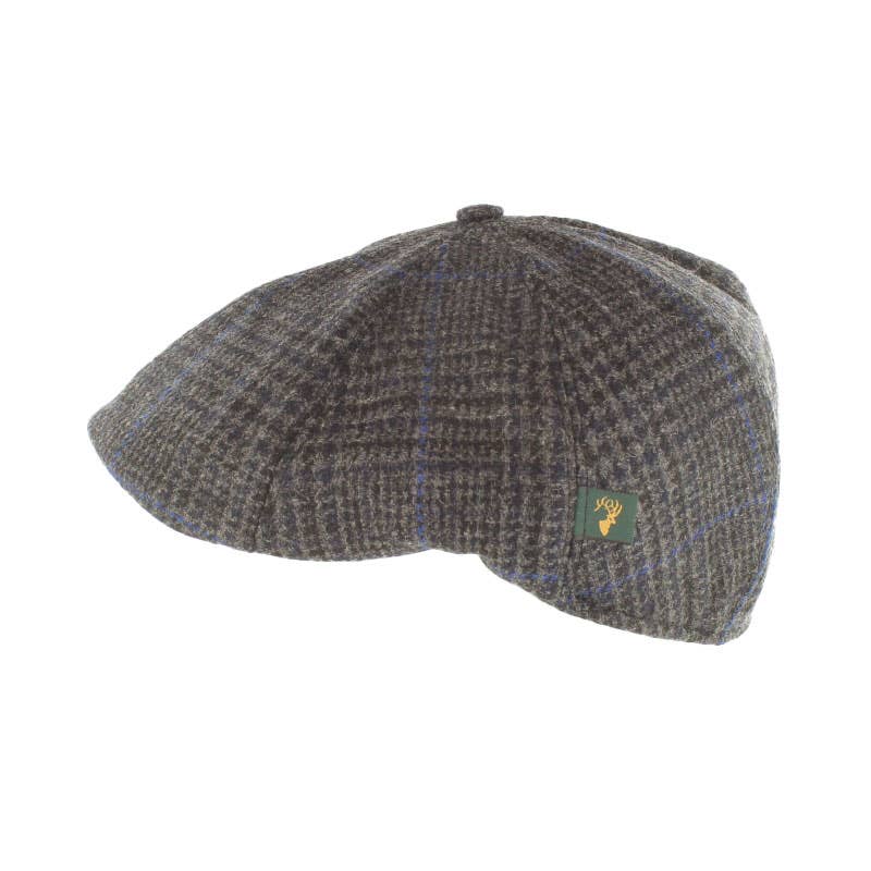 Gubbkeps Ull Mörkgrå
