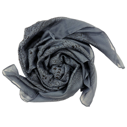Cowboyscarf Wild Rag Mönstrad Grå / Svart