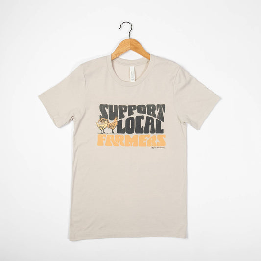 T-shirt Support Local Farmers