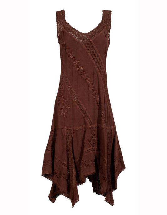 Klänning Chokladbrun