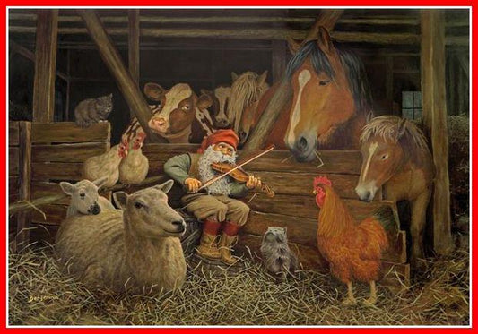 Julbonad Papper - Musik i ladugården