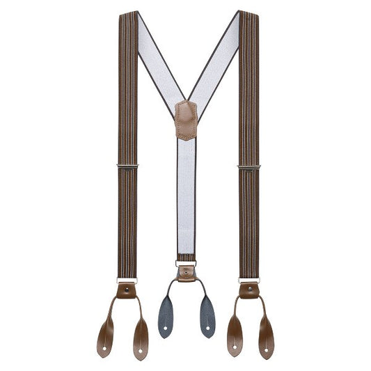 Gammaldags Hängslen Brunrandiga