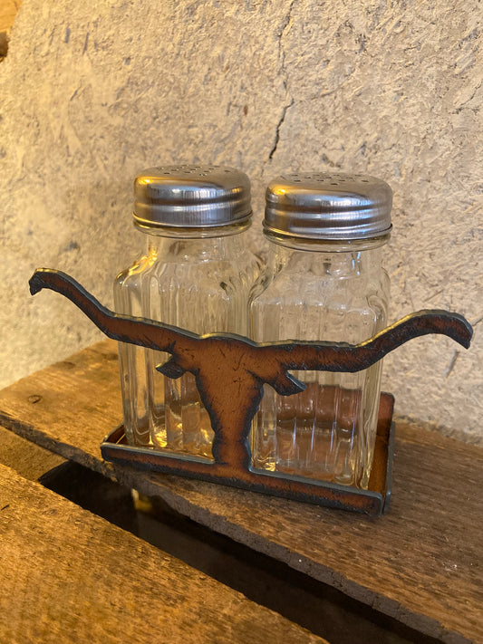 Salt- och pepparkar Texas Longhorn