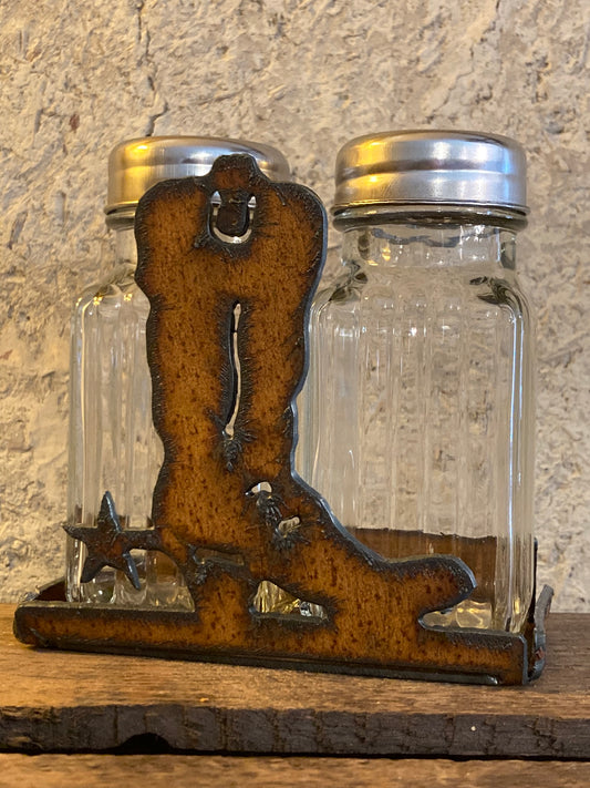 Salt- & pepparkar Cowboy Boot