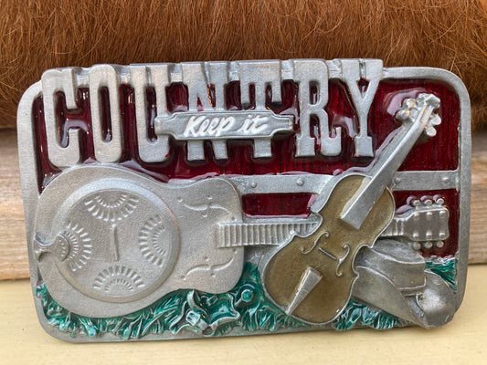 Bältesspänne Keep It Country