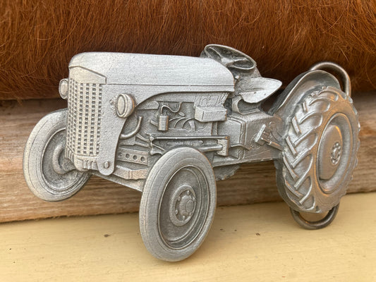 Bältesspänne Traktor Grå