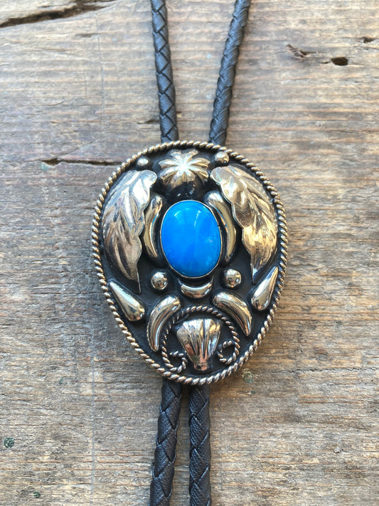 Bolotie Turquoise Silverblad