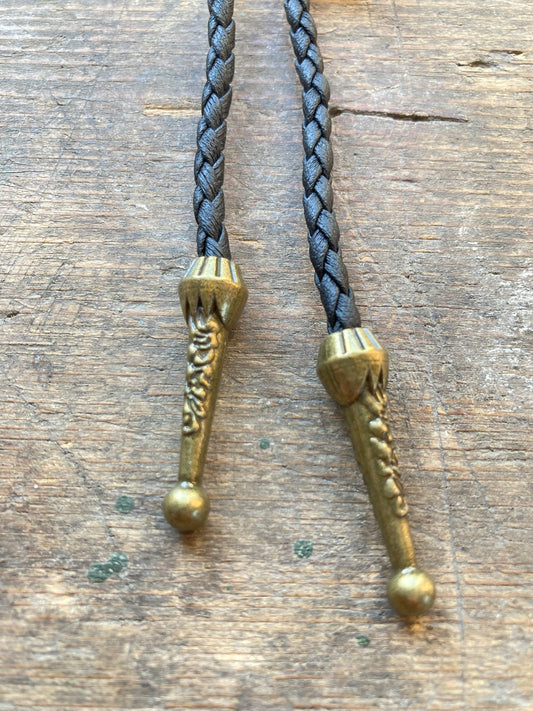 Bolotie Cowboyhatt Bronsfärg