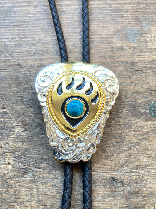 Bolotie Björntass Turquoise