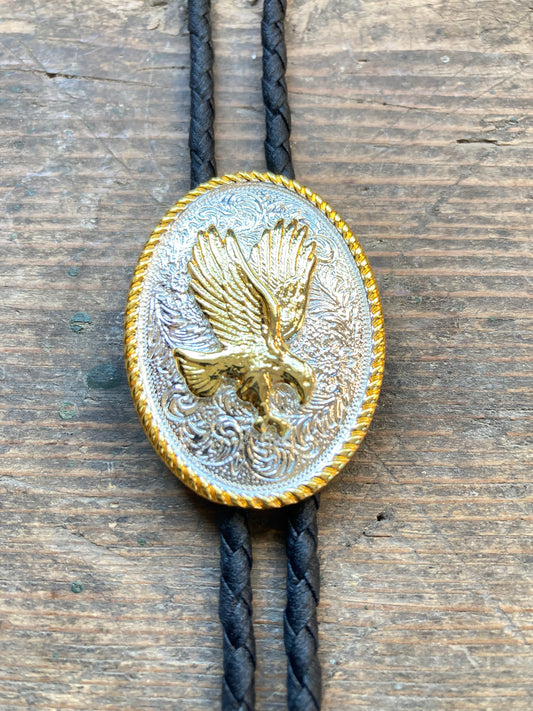 Bolotie Örn Guld Oval