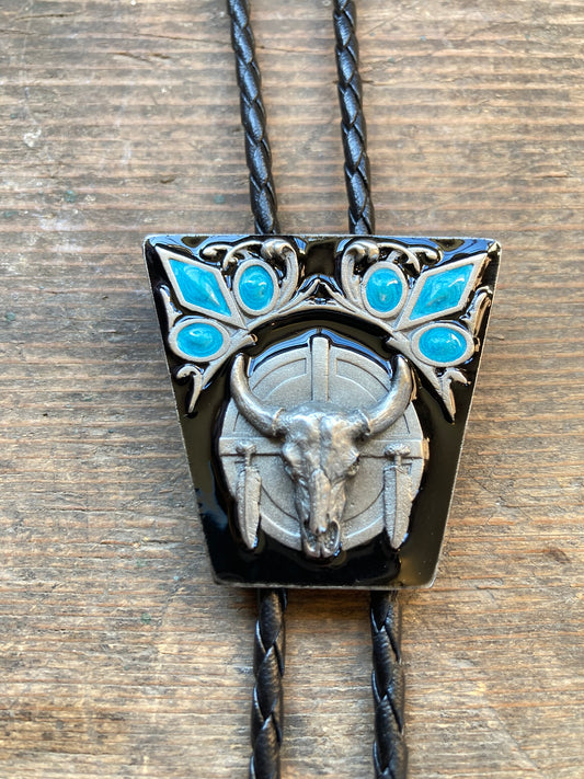 Bolotie Longhorn Turquoise