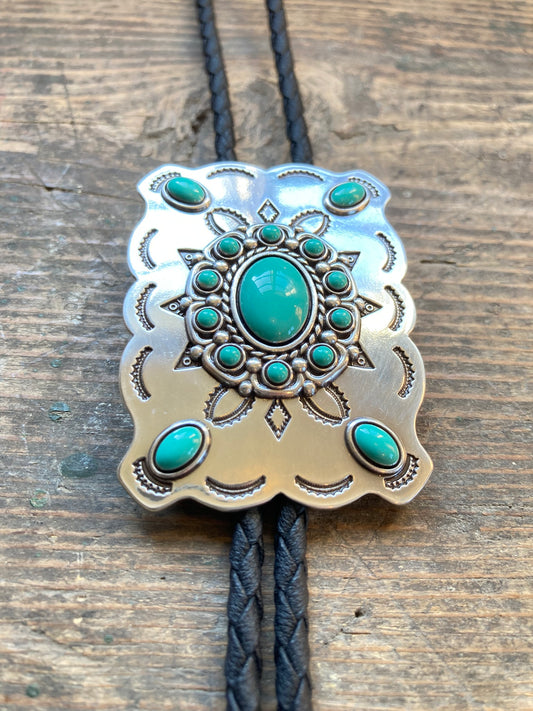 Bolo Badge Turquoise