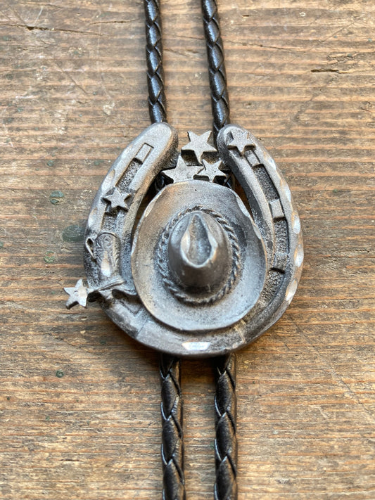 Bolotie Cowboyhatt Hästsko