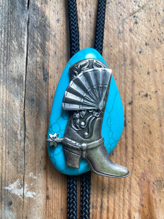 Bolotie Mariachi Boot Turquoise
