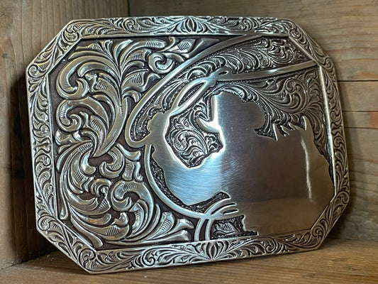 Bältesspänne Cowboy med Lasso