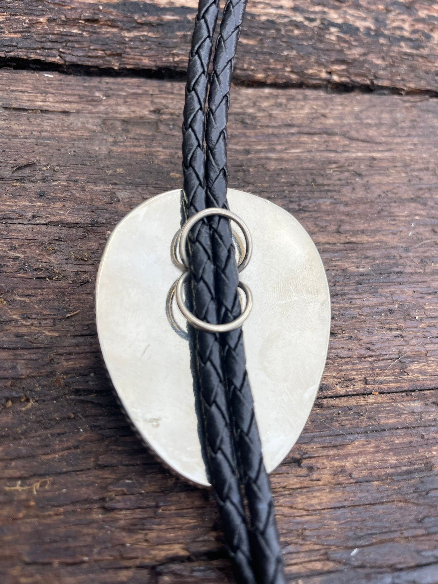 Bolotie Onyx Silverblad