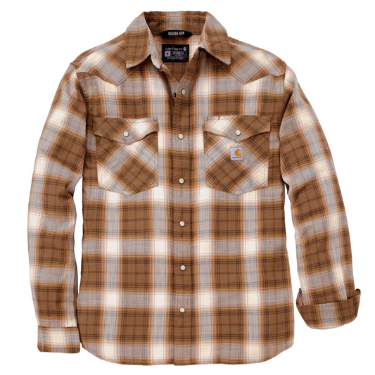 Carhartt Flanellskjorta Brown