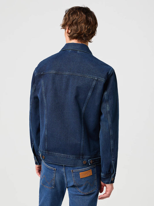 Wrangler Jeansjacka Western Coalblue Stone