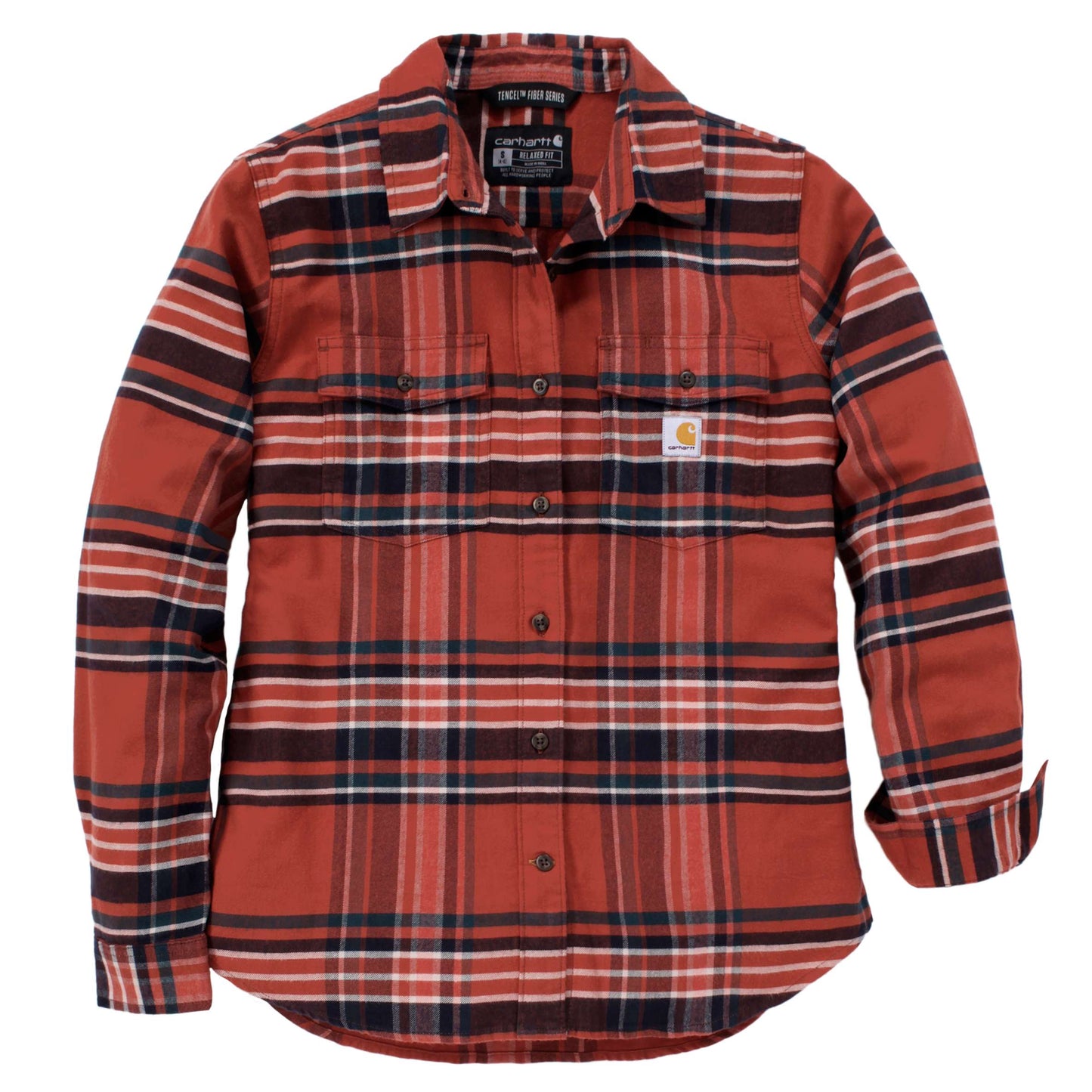 Carhartt Flanellblus Spice Red